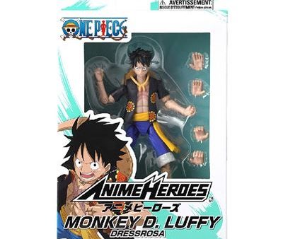 Figura de Ação One Piece: Luffy Dressrosa 17cm - Bandai - Envio Aleatório Online Hot Sale