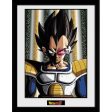 Impressão Emoldurada Dragon Ball - Vegeta For Cheap