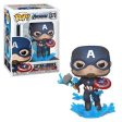 Funko Pop! Avengers Endgame: Captain America with Broken Shield - 573 For Sale