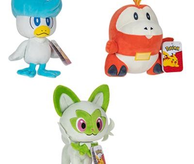 Peluche Pokémon Generation IX  21cm - Bizak - Envio Aleatório For Discount