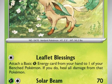 Leafeon (011 167) [Scarlet & Violet: Twilight Masquerade] Cheap