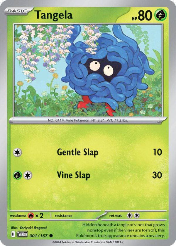 Tangela (001 167) [Scarlet & Violet: Twilight Masquerade] Supply