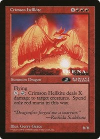 Crimson Hellkite (Oversized) [Oversize Cards] Online Sale