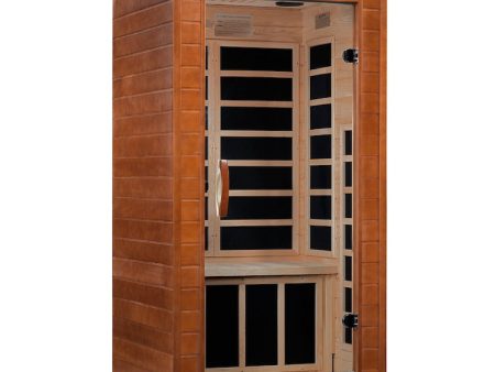 Dynamic Avila 1-2-Person Low EMF FAR Infrared Sauna (Canadian Hemlock) Fashion