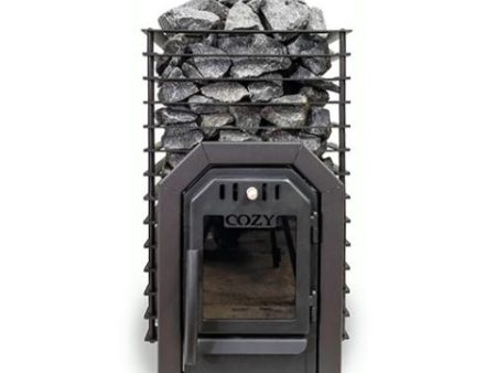 Cozy Heat Quattro Thru-Wall Wood Burning Sauna Stove Cheap