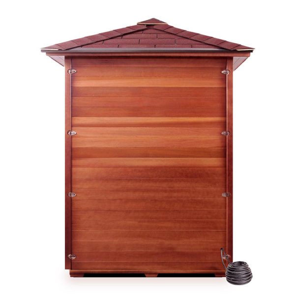 Enlighten Sauna Diamond 4 Corner Infrared Traditional Sauna Online