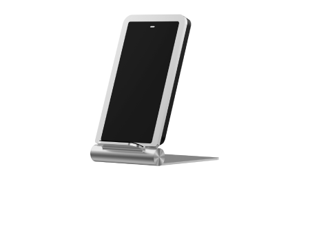 Fast Charge Wireless Stand - Silver Hot on Sale