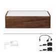 ALLDOCK Wireless Walnut & White Apple Package Supply