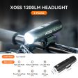 XOSS 1200 Lm Bike Light XL1200 Headlight Waterproof Type-C Rechargeable Front Lamp Bicycle Light Aluminum Ultralight Flashlight For Discount