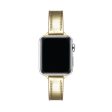 Carmen Skinny Metallic Leather Band for Apple Watch Online Hot Sale