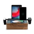 ALLDOCK Wireless Walnut & Black Apple Package Online now