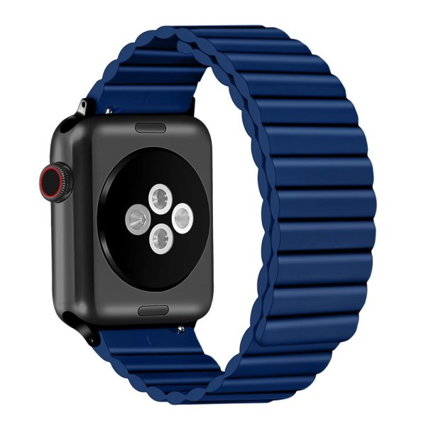 Magnetic Silicone Band for Apple Watch Eclipse Blue - FINAL SALE For Sale