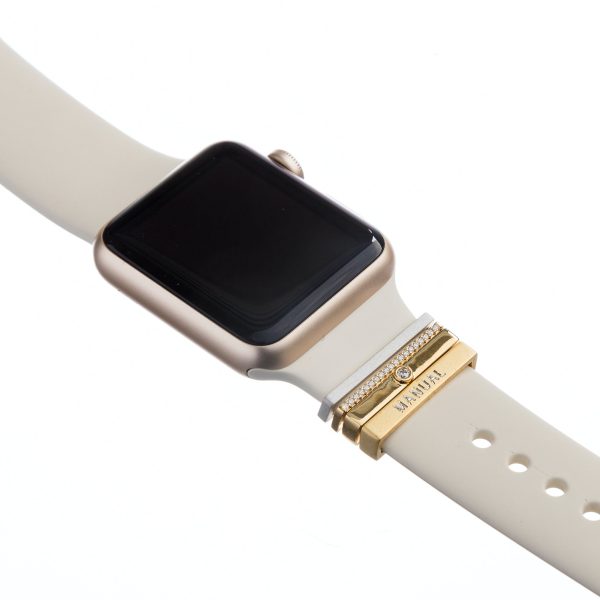 engravable gold glam stack™ • Apple Watch & Fitbit band accessory Online