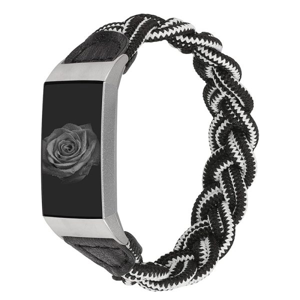 Wearlizer Fitbit Charge 4  Charge 3 Bands for Women, Cute Elastic Braided Online now