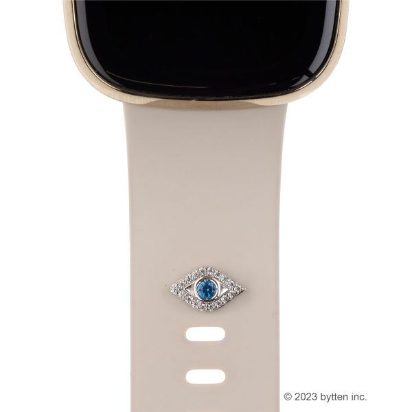 evil eye stud • Fitbit band charm on Sale