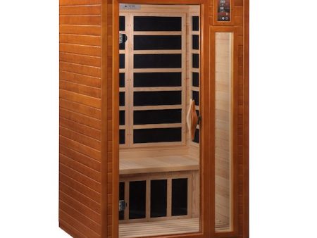 Dynamic Barcelona Elite 1-2-Person Ultra Low EMF FAR Infrared Sauna (Canadian Hemlock) Online Sale