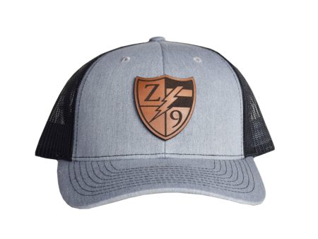 Z9 Shield Logo Leather Snapback Supply