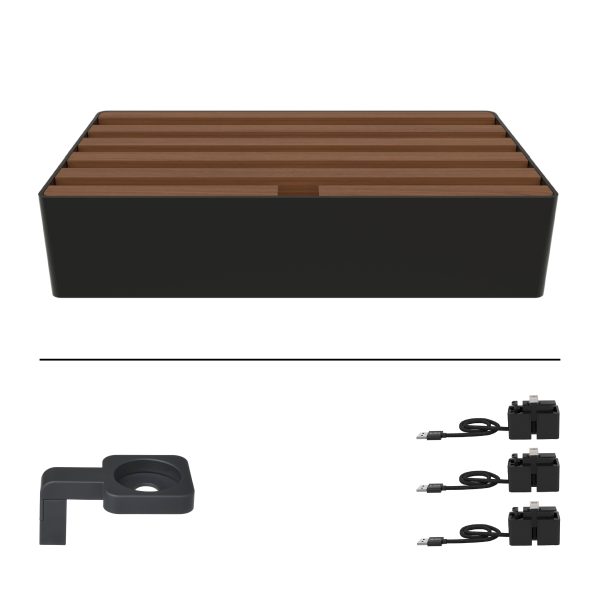 ALLDOCK Classic FAMILY Black & Walnut Package Cheap