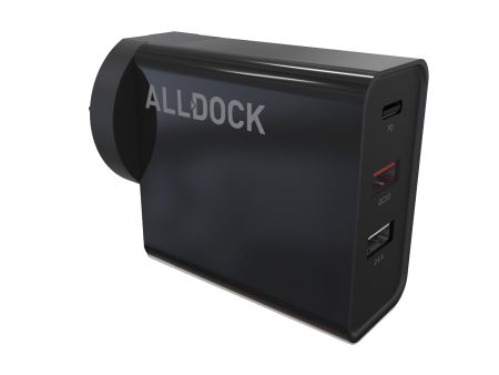 30W ALLDOCK TRIPLE USB-A C Wall Charger For Sale