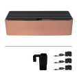 ALLDOCK Classic FAMILY Alu Rose Gold & Black Package Discount