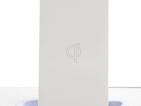 INTEGRATE - Single Wireless Powerbank - White Fashion