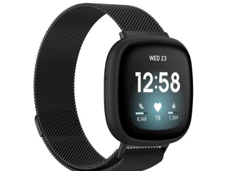 Stainless Steel Mesh Band for Fitbit Versa 3 & Fitbit Sense Online now