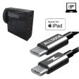 30W MACBOOK IPAD (NEW GEN) iPhone 15 Fast Wall Charger & C-Type PD Cable For Sale