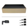 ALLDOCK Wireless Family Aluminum Gold & Black Package Cheap