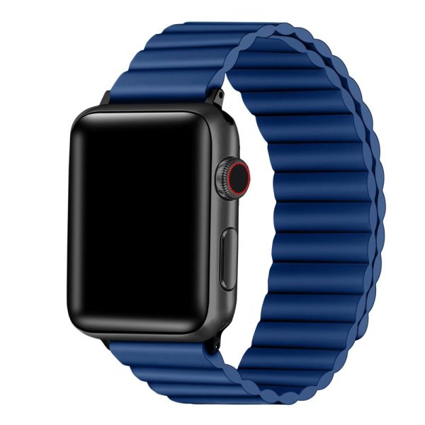 Magnetic Silicone Band for Apple Watch Eclipse Blue - FINAL SALE For Sale