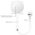 Apple MagSafe Compatible Magnetic Charger and Mount - White White Marble Fashion