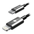 Apple USB-C MFi Lightning 35cm Cable Black Sale