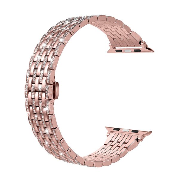 Wearlizer Apple Watch Band  Luxury Bling Rhinestone Diamond Crystal Strap Metal Wristband Dressy Hot on Sale