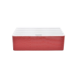 ALLDOCK Classic Crocodile Leather Red & White (S&D) Fashion