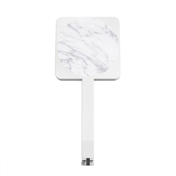 Apple MagSafe Compatible Magnetic Charger and Mount - White White Marble Fashion