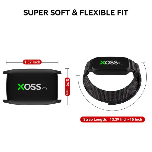 XOSS BBP Heart Rate Monitor Armband IP68 Waterproof Beat Band Pro HRM for Cycling, Run, Swim Health Fitness Smart Bicycle Sensor Supply