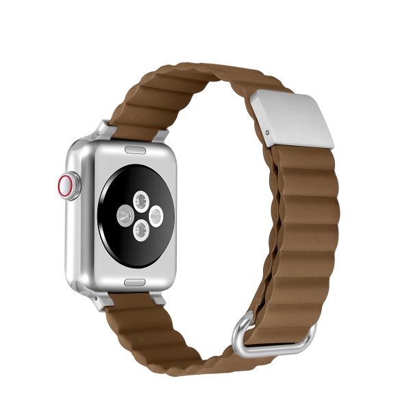 Dakota Leather Band for Apple Watch Brown - FINAL SALE Sale