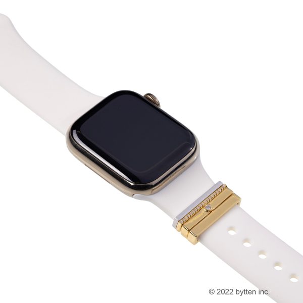 engravable gold glam stack™ • Apple Watch & Fitbit band accessory Online