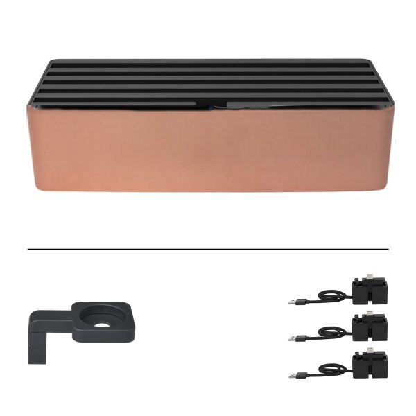 ALLDOCK Classic FAMILY Alu Rose Gold & Black Package Discount