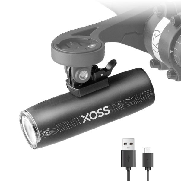 XOSS 1200 Lm Bike Light XL1200 Headlight Waterproof Type-C Rechargeable Front Lamp Bicycle Light Aluminum Ultralight Flashlight For Discount