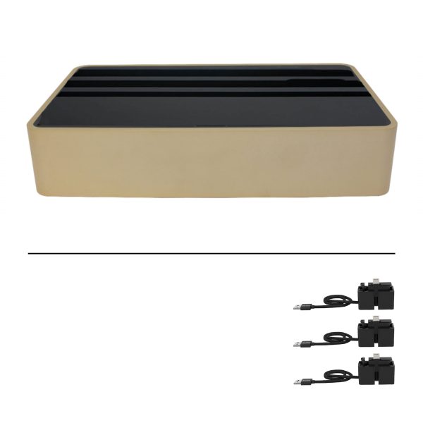 ALLDOCK Wireless Family Aluminum Gold & Black Package Cheap