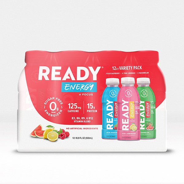 Ready Nutrition Energy + Focus Variety Pack For Discount