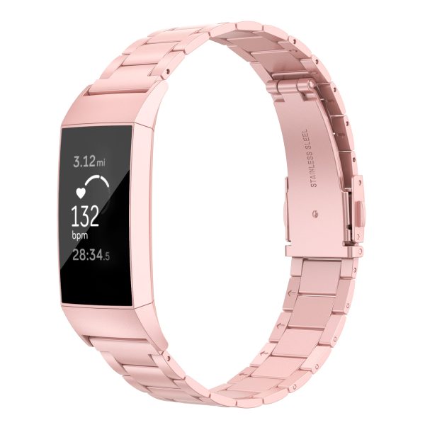 Wearlizer Stainless Steel Fitbit Charge 3 Bands Fitbit Charge 4 Bands Women Men,Ultra-Thin Lightweight Online now