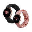 Wearlizer 2 Packs Samsung Galaxy Watch Band Active 2 Scrunchie Soft Cloth 20 mm Cute Printed Elastic Watch Bands Women Stretchy Bracelet Fabric Discount