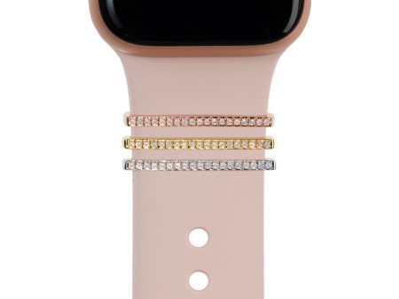 tiny pink opal ring - October birthstone • Apple Watch & Fitbit band accessory Online Sale