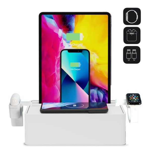 ALLDOCK Wireless White Apple Package Cheap