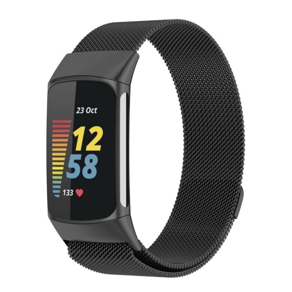 Stainless-Steel Mesh Band for Fitbit Charge 5 Online now