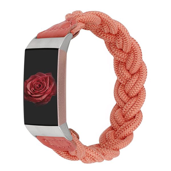 Wearlizer Fitbit Charge 4  Charge 3 Bands for Women, Cute Elastic Braided Online now