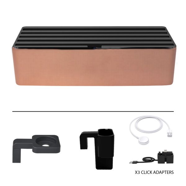 ALLDOCK Classic FAMILY Alu Rose Gold & Black Package Discount