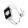 Wearlizer Apple Watch Band Bling Jewelry U-Type Wristband Steel with Rhinestone Bangle Hot on Sale